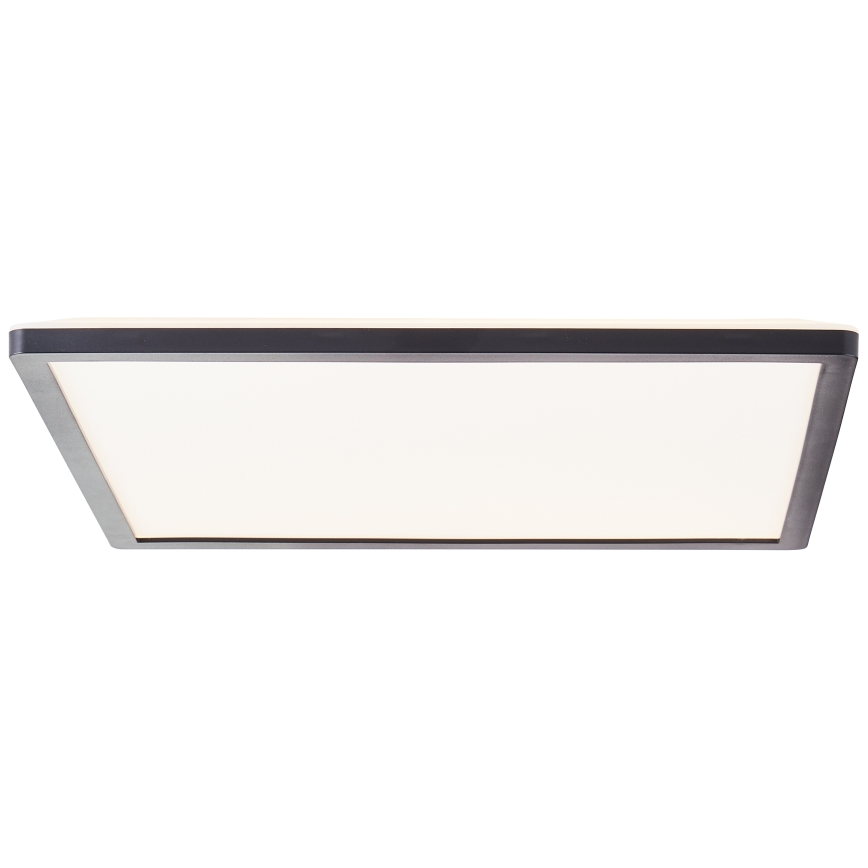 Brilliant - LED prigušiva plafonska svetiljka SORELL LED/24/230V 3000-6500K 42x42 cm crna + daljinski upravljač