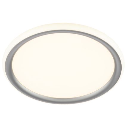 Brilliant - LED prigušiva plafonska svetiljka CARLOZ LED/16W/230V prečnika 30 cm bela/ siva