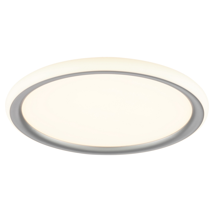 Brilliant - LED prigušiva plafonska svetiljka CARLOZ LED/16W/230V prečnika 30 cm bela/ siva