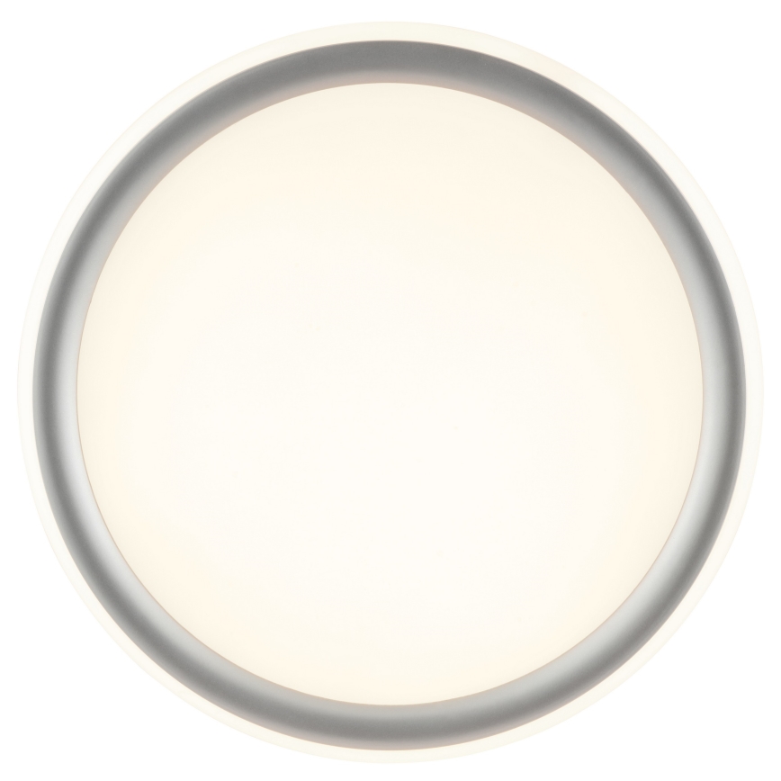 Brilliant - LED prigušiva plafonska svetiljka CARLOZ LED/16W/230V prečnika 30 cm bela/ siva