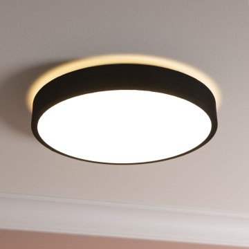 Brilliant - LED prigušiva plafonsko svetlo FILIZ LED/24W/230V prečnik 38,5 cm crna