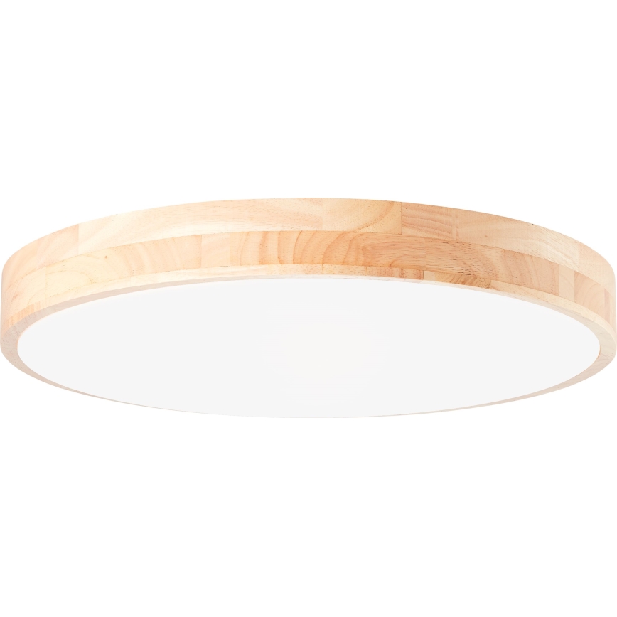 Brilliant - LED prigušiva stropna svetiljka SLIMLINE LED/60W/230V 3000-6500K prečnik 45 cm kaučukovo drvo + daljinski upravljač