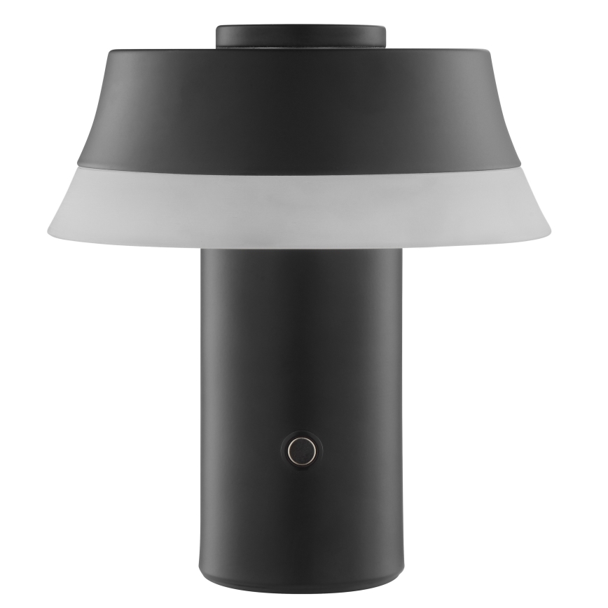 Brilliant - LED prigušiva punjiva dodirna stona lampa KINICH LED/2,5W/5V 2700K 2600 mAh crna