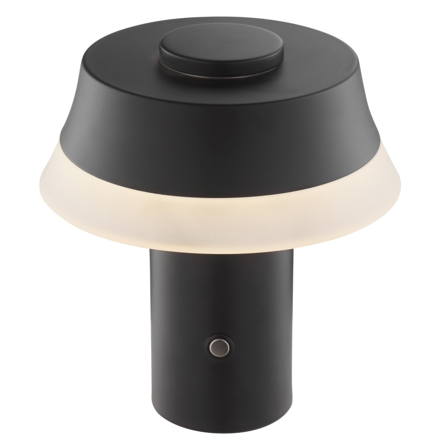 Brilliant - LED prigušiva punjiva dodirna stona lampa KINICH LED/2,5W/5V 2700K 2600 mAh crna
