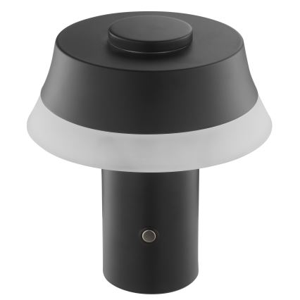 Brilliant - LED prigušiva punjiva dodirna stona lampa KINICH LED/2,5W/5V 2700K 2600 mAh crna