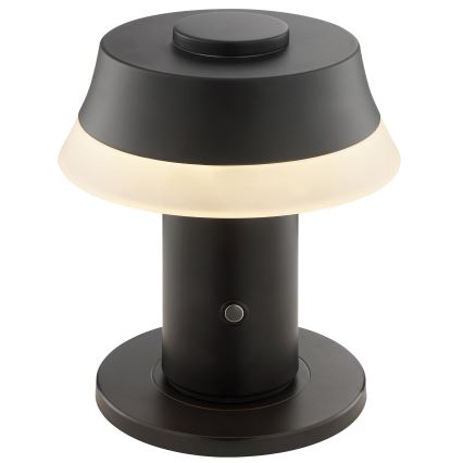 Brilliant - LED prigušiva punjiva dodirna stona lampa KINICH LED/2,5W/5V 2700K 2600 mAh crna