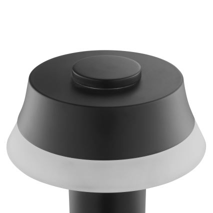 Brilliant - LED prigušiva punjiva dodirna stona lampa KINICH LED/2,5W/5V 2700K 2600 mAh crna