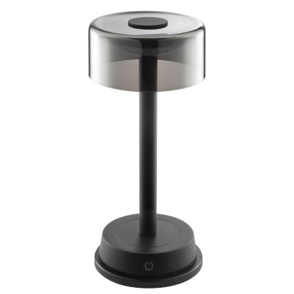 Brilliant - LED prigušiva punjiva dodirna spoljašnja stona lampa RAZOR LED/2,5W/5V 2700K 2600 mAh IP44 crna