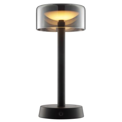 Brilliant - LED prigušiva punjiva dodirna spoljašnja stona lampa RAZOR LED/2,5W/5V 2700K 2600 mAh IP44 crna