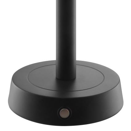 Brilliant - LED prigušiva punjiva dodirna spoljašnja stona lampa RAZOR LED/2,5W/5V 2700K 2600 mAh IP44 crna