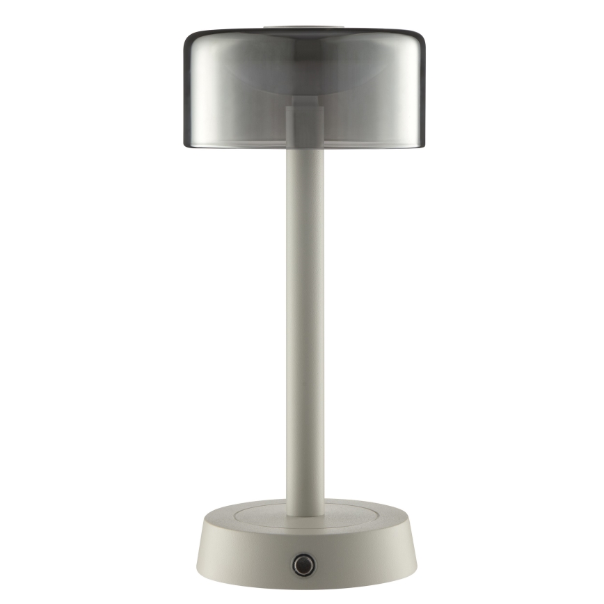 Brilliant - LED prigušiva punjiva dodirna spoljna stona lampa RAZOR LED/2,5W/5V 2700K 2600 mAh IP44 siva
