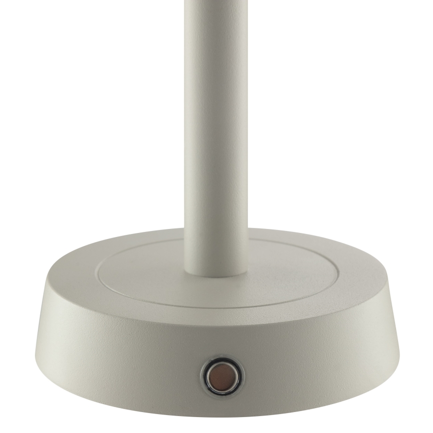Brilliant - LED prigušiva punjiva dodirna spoljna stona lampa RAZOR LED/2,5W/5V 2700K 2600 mAh IP44 siva