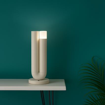Brilliant - LED prigušiva punjiva dodirna spoljašnja stona lampa SAYU LED/2,5W/5V 2700K 2600 mAh IP44 siva