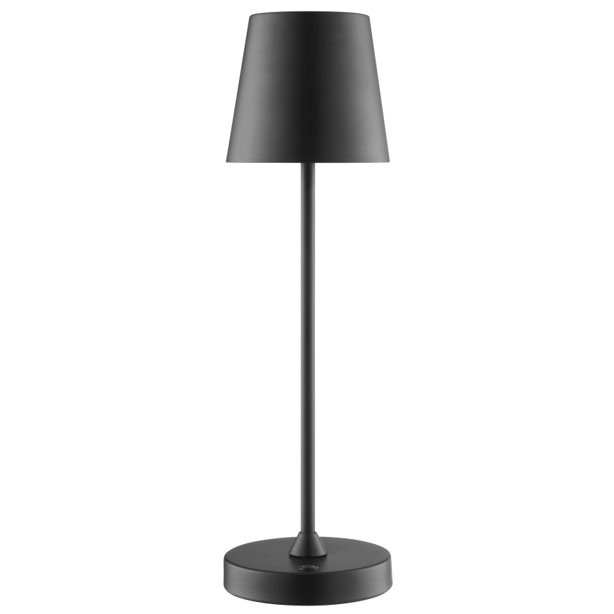 Brilliant - LED prigušiva punjiva dodirna stona lampa za spoljašnju upotrebu ELORA LED/2,5W/5V 2700K 2600 mAh IP44 crna