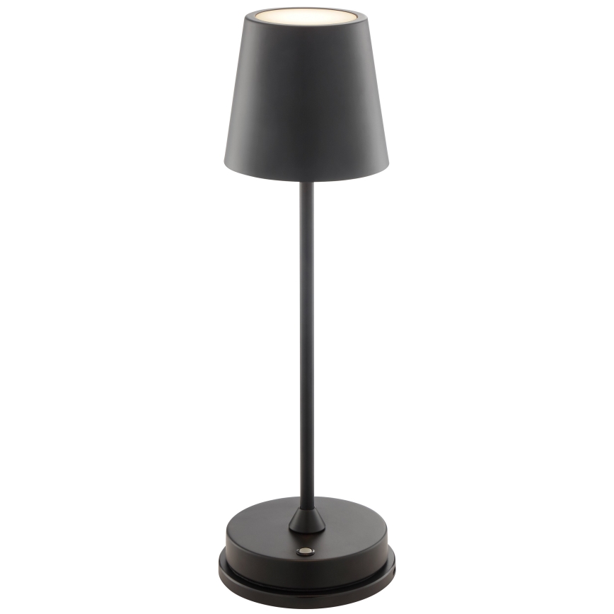 Brilliant - LED prigušiva punjiva dodirna stona lampa za spoljašnju upotrebu ELORA LED/2,5W/5V 2700K 2600 mAh IP44 crna