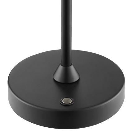 Brilliant - LED prigušiva punjiva dodirna stona lampa za spoljašnju upotrebu ELORA LED/2,5W/5V 2700K 2600 mAh IP44 crna