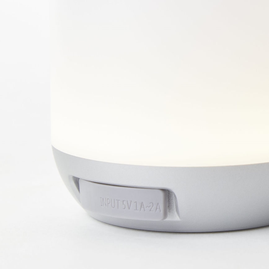 Brilliant - LED prigušiva spoljašnja stona lampa GEMMA LED/1,9W/5V 1800 mAh IP44 bela