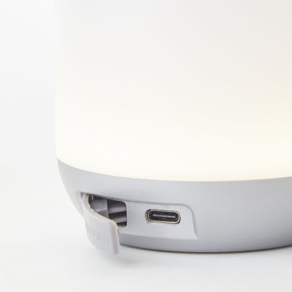 Brilliant - LED prigušiva spoljašnja stona lampa GEMMA LED/1,9W/5V 1800 mAh IP44 bela