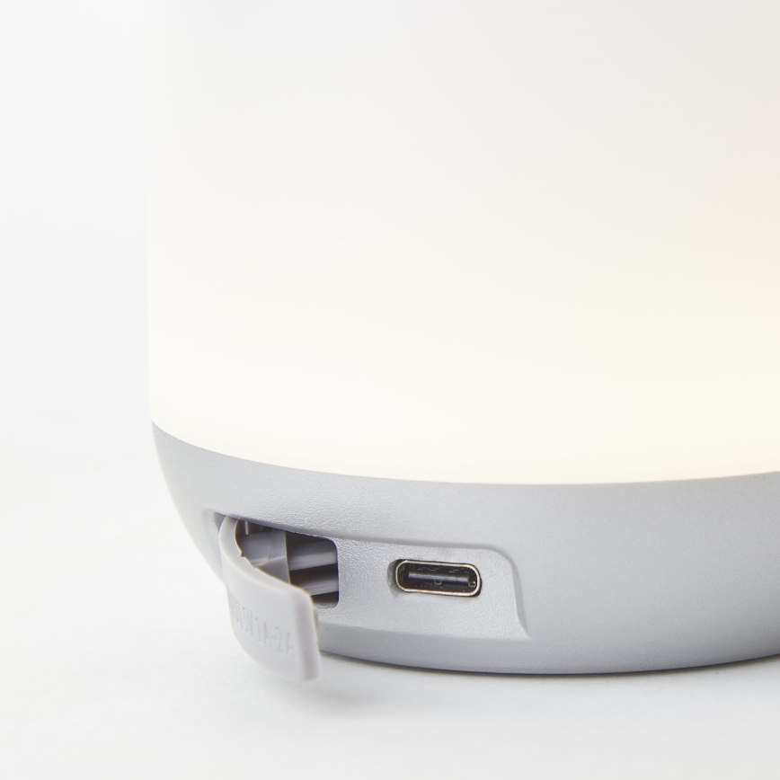 Brilliant - LED prigušiva spoljašnja stona lampa GEMMA LED/1,9W/5V 1800 mAh IP44 bela