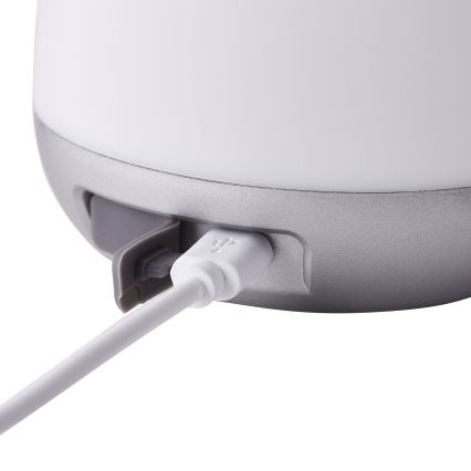 Brilliant - LED prigušiva spoljašnja stona lampa GEMMA LED/1,9W/5V 1800 mAh IP44 bela