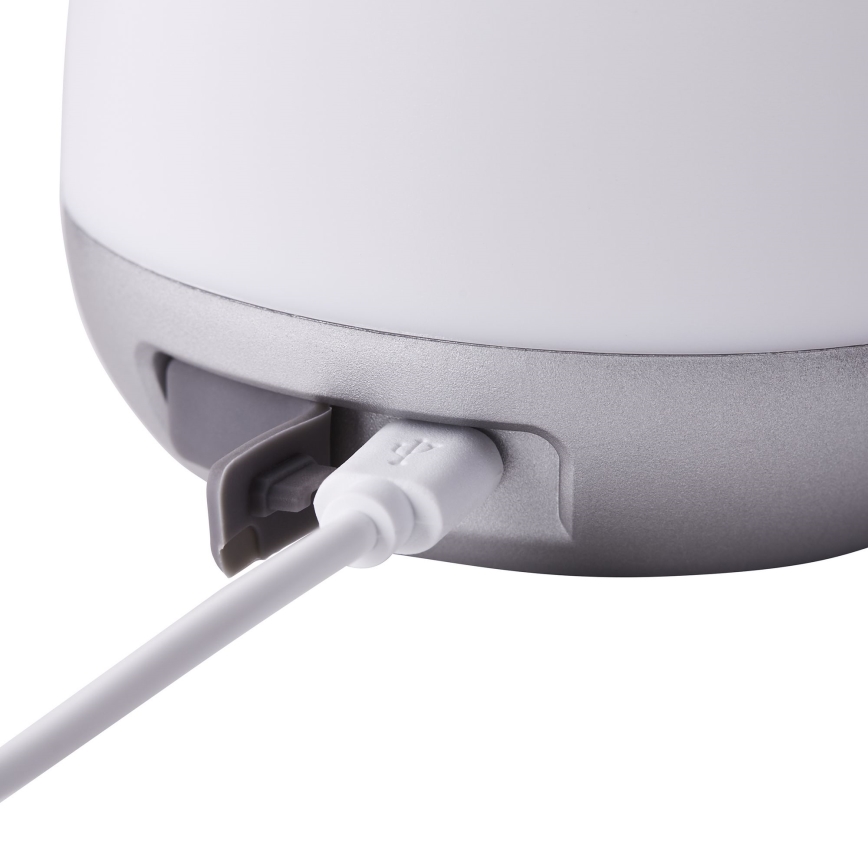 Brilliant - LED prigušiva spoljašnja stona lampa GEMMA LED/1,9W/5V 1800 mAh IP44 bela