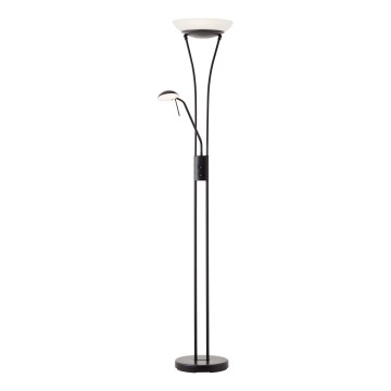 Brilliant - LED prigušiva stojeća lampa FINN 2xLED/13W/230V crna