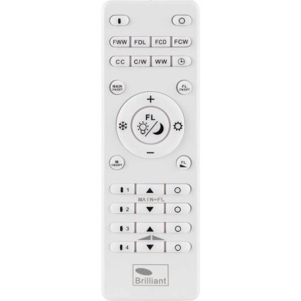 Brilliant - LED prigušiva stropna svetiljka LAURICE LED/24W/230V 2700-6500K + daljinski upravljač