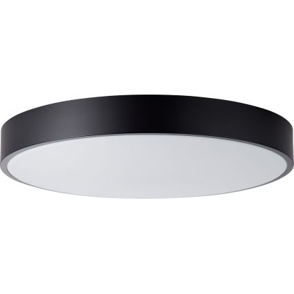 Brilliant - LED prigušiva stropna svetiljka SLIMLINE LED/60W/230V 3000-6500K prečnik 49 cm crna + daljinski upravljač