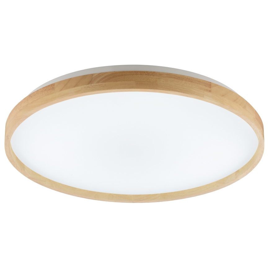 Brilliant - LED prigušiva plafonska svetiljka ALSON LED/17W/230V 3000-6500K Ø 49,5 cm kaučukovac + daljinski upravljač