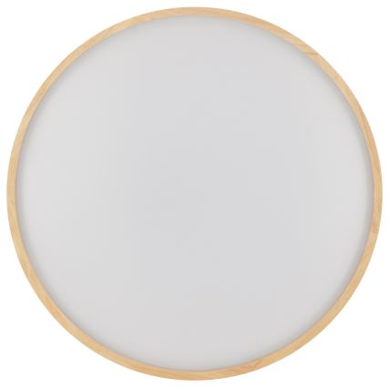 Brilliant - LED prigušiva plafonska svetiljka ALSON LED/17W/230V 3000-6500K Ø 49,5 cm kaučukovac + daljinski upravljač