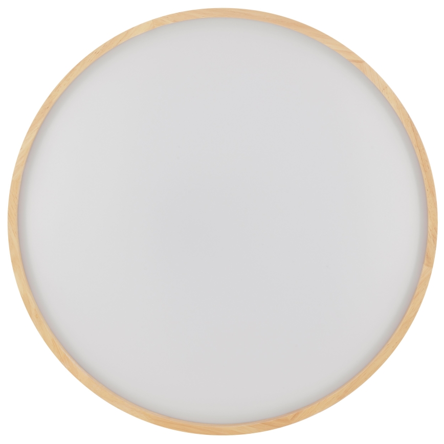 Brilliant - LED prigušiva plafonska svetiljka ALSON LED/17W/230V 3000-6500K Ø 49,5 cm kaučukovac + daljinski upravljač