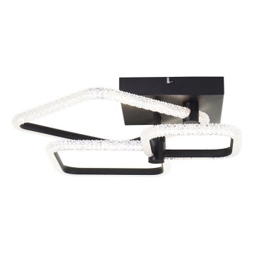 Brilliant - LED prigušiva stropna svetiljka AYDIN LED/30W/230V 3000-6500K crna + daljinski upravljač