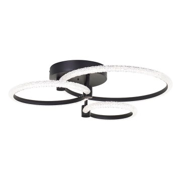 Brilliant - LED prigušiva stropna svetiljka AYDIN LED/34W/230V 3000-6500K crna + daljinski upravljač