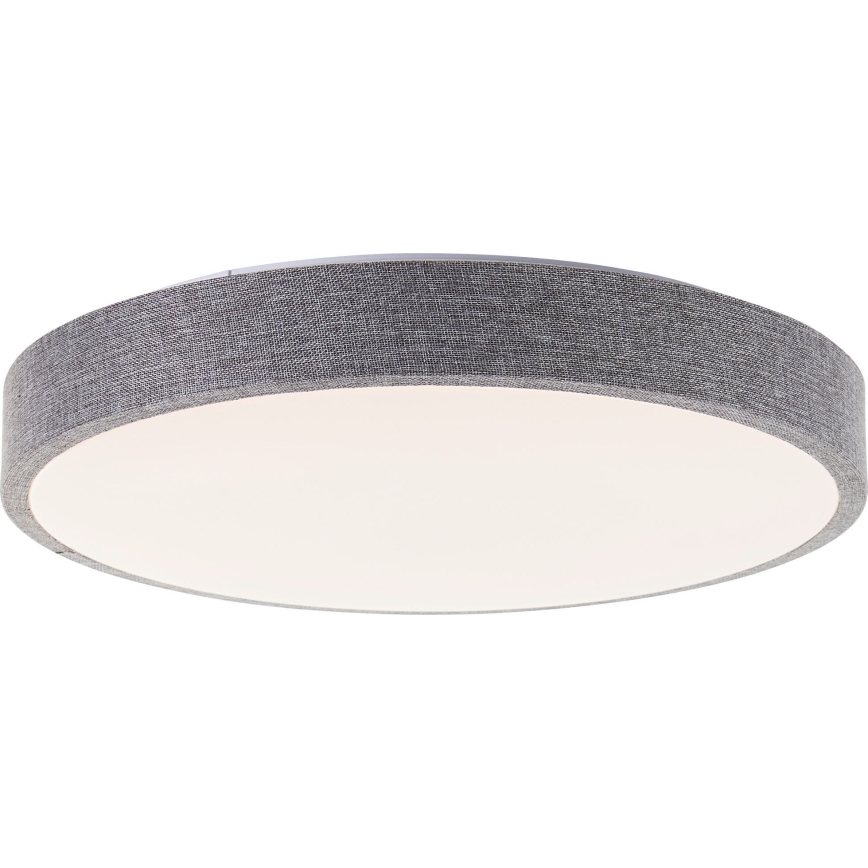 Brilliant - LED prigušiva stropna svetiljka FILIZ LED/24W/230V preč. 38,5 cm siva