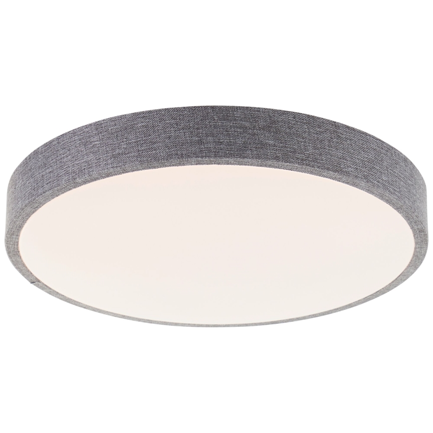 Brilliant - LED prigušiva stropna svetiljka FILIZ LED/24W/230V preč. 38,5 cm siva