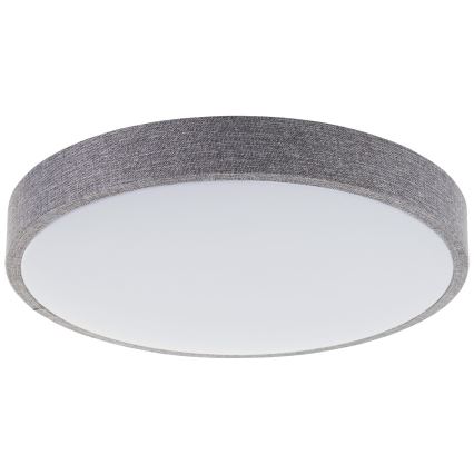 Brilliant - LED prigušiva stropna svetiljka FILIZ LED/24W/230V preč. 38,5 cm siva