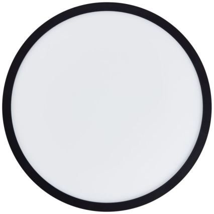 Brilliant - LED prigušiva plafonska svetiljka SORELL LED/24W/230V 3000-6500K preč. 42 cm crna + daljinski upravljač