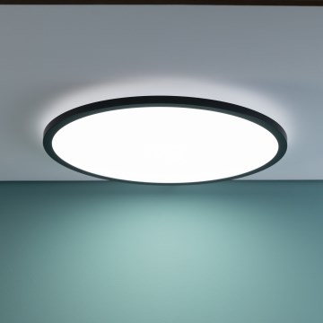 Brilliant - LED prigušiva stropna svetiljka TUCO LED/33W/230V 3000-6500K prečnik 50 cm crna + daljinski upravljač