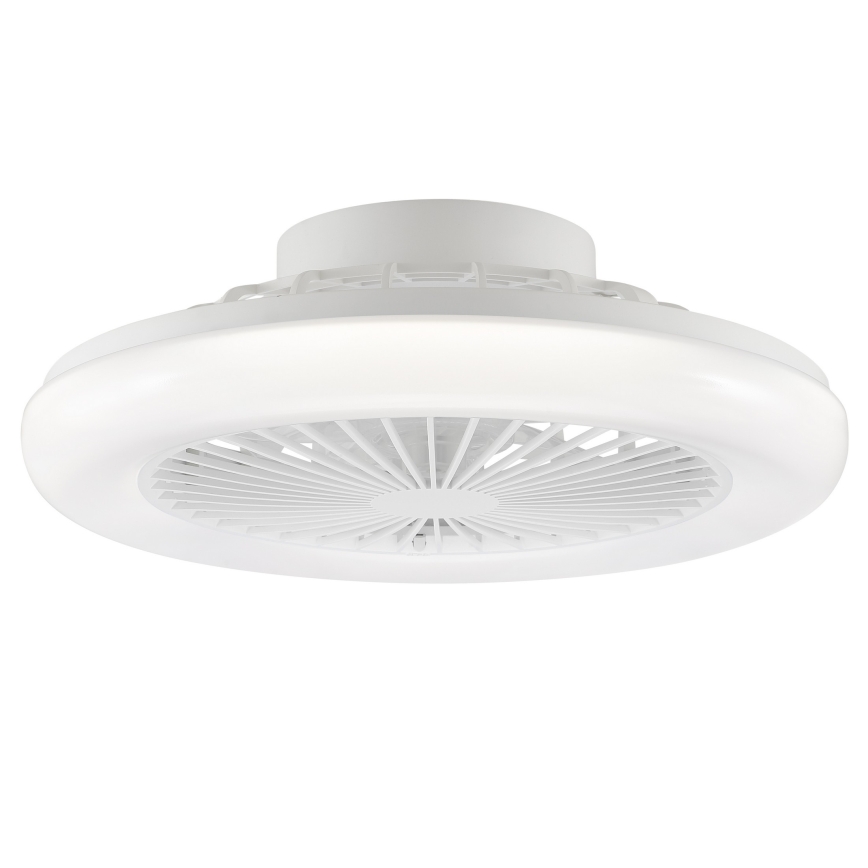 Brilliant - LED prigušiva stropna svetiljka sa ventilatorom MONTERO LED/20W/230V 2700-6500K prečnik 42 cm bela + daljinski upravljač