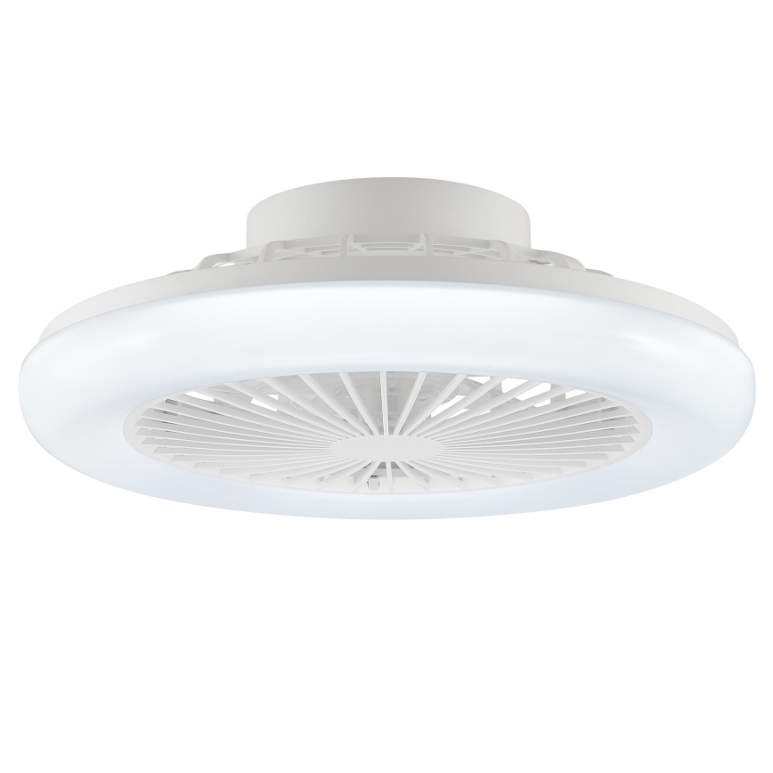 Brilliant - LED prigušiva stropna svetiljka sa ventilatorom MONTERO LED/20W/230V 2700-6500K prečnik 42 cm bela + daljinski upravljač