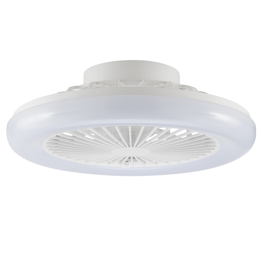 Brilliant - LED prigušiva stropna svetiljka sa ventilatorom MONTERO LED/20W/230V 2700-6500K prečnik 42 cm bela + daljinski upravljač