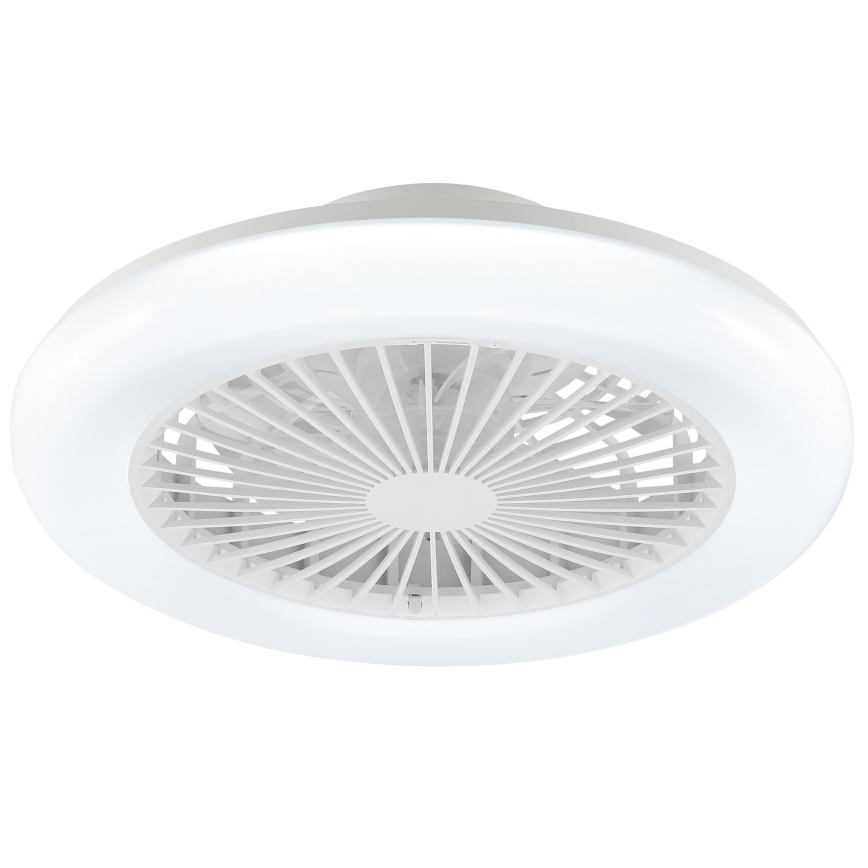 Brilliant - LED prigušiva stropna svetiljka sa ventilatorom MONTERO LED/20W/230V 2700-6500K prečnik 42 cm bela + daljinski upravljač