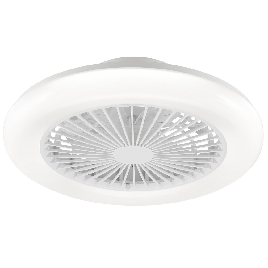 Brilliant - LED prigušiva stropna svetiljka sa ventilatorom MONTERO LED/20W/230V 2700-6500K prečnik 42 cm bela + daljinski upravljač