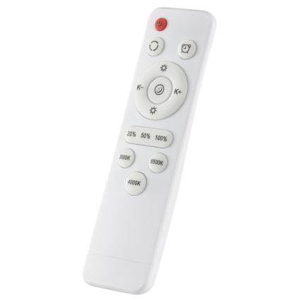 Brilliant - LED prigušiva plafonska svetiljka WALDO LED/24W/230V 3000-6500K prečnik 38,5 cm bela/roze-zlatna + daljinski upravljač
