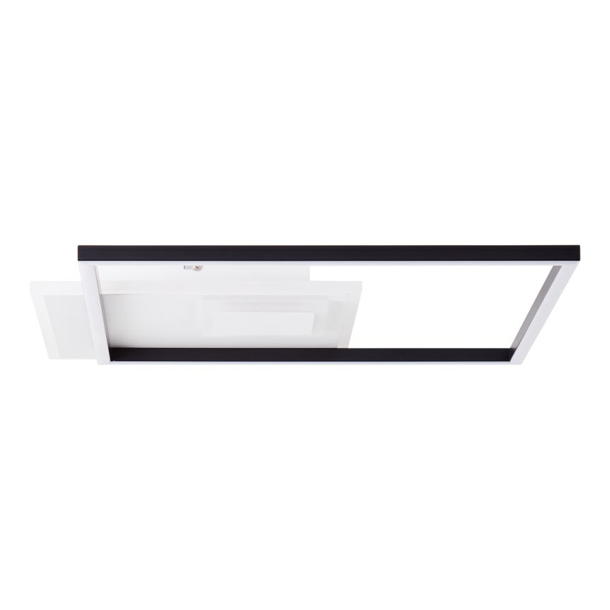 Brilliant - LED prigušiva stropna svetiljka IORGO LED/40W/230V 3000K 43,5x43,5 cm bela/crna