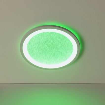 Brilliant - LED RGBW prigušiva plafonska svetiljka TANIDA LED/22W/230V 3000-6500K+ daljinski upravljač