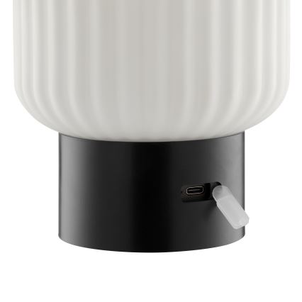 Brilliant - LED RGBW prigušiva punjiva dodirna spoljašnja stona lampa SARASTRO LED/3W/5V 2700K 1800 mAh IP44 bela
