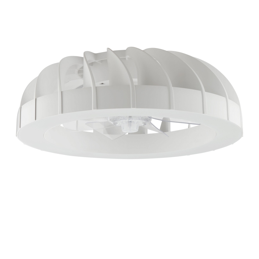 Brilliant - LED RGBW prigušiva stropni ventilator sa svetlom FANORA LED/30W/230V 2700-6500K prečnik 46 cm bela + daljinski upravljač
