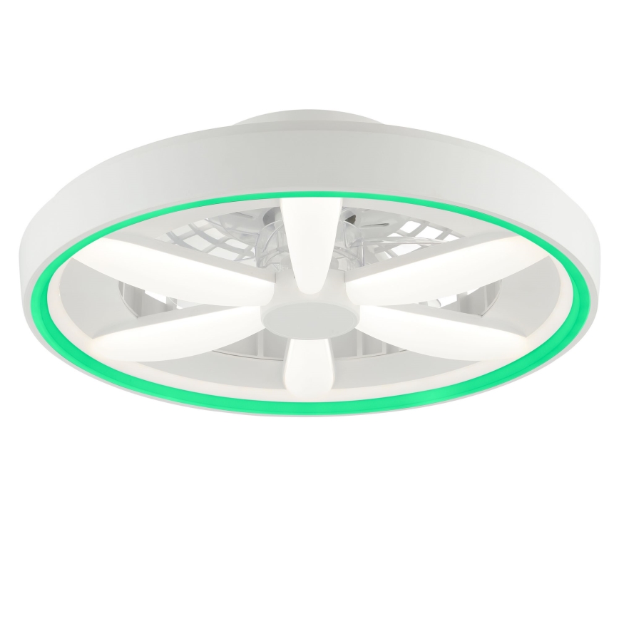 Brilliant - prigušiva LED RGBW plafonski ventilator sa svetlom GAIANO LED/48W/230V 2700-6500K bela + daljinski upravljač