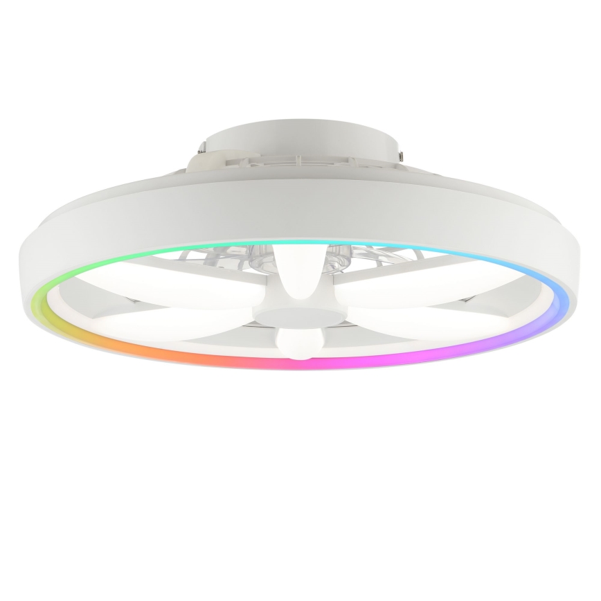 Brilliant - prigušiva LED RGBW plafonski ventilator sa svetlom GAIANO LED/48W/230V 2700-6500K bela + daljinski upravljač